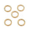 Ion Plating(IP) 304 Stainless Steel Closed Jump Rings STAS-G393-06G-02-1