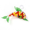 Handmade Lampwork Big Pendants LAMP-T023-14C-1