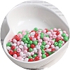 Macaron Baking Paint Glass Seed Beads PW-WGB8861-08-1