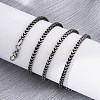 2.5MM 304 Stainless Steel Wheat Chain Necklaces NJEW-Q013-15A-5