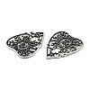 Tibetan Style Alloy Pendants FIND-C037-01A-AS-2