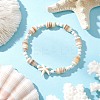 Synthetic Turquoise Beaded Stretch Bracelets BJEW-JB11911-01-1