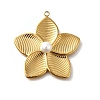 304 Stainless Steel Pendants STAS-V006-01G-02-1