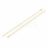 Brass Coreana Chain Tassel Pendants KK-S356-184G-NF-2