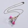 Pendant Necklaces NJEW-JN02713-02-1