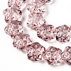 Transparency Glass Beads Strands GLAA-T023-12G-3