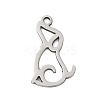 201 Stainless Steel Pendants STAS-F316-04P-02-1