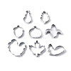 Non-Tarnish Thanksgiving 430 Stainless Steel Cookie Mold DIY-E068-01P-02-1