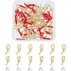 40Pcs Alloy Stud Earring Findings FIND-FH0005-75-1