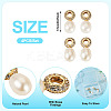 4Pcs Natural Cultured Freshwater Pearl Pendants PALLOY-TAC0178-4