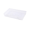 (Defective Closeout Sale: Scratched) Transparent Plastic Box CON-XCP0002-33-1