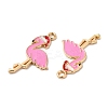Christmas Alloy Enamel Pendants ENAM-K069-21D-G-2