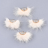 Faux Mink Fur Tassel Pendant Decorations FIND-T040-06-1