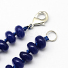 Fashionable Gemstone Beaded Necklaces NJEW-R211-15-2