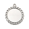 Tibetan Style Pendant Cabochon Settings LS-TIBE-21668-P-RS-1