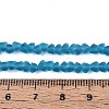 Frosted Transparent Glass Beads Strands LS-GLAA-N016-4mm-28-2