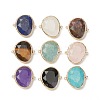 Natural & Synthetic Gemstone Links Connectors G-D058-10G-1