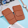 2Pcs Rectangle PU Imitation Leather Single Watch Storage Bag AJEW-GO0001-85A-4