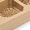 Beech Wooden Press Mooncake Mold WOOD-K010-07E-3
