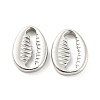Non-Tarnish 304 Stainless Steel Pendants STAS-I202-27P-1