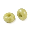 Natural Chinese Southern Jade European Beads X-G-G740-14x8mm-40-2