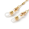 PVD Vacuum Plating 304 Stainless Steel Link Eyeglasses Chains AJEW-EH00363-6