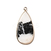 Natural & Synthetic Mixed Gemstone Pendants G-D061-01B-2