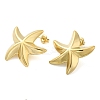 304 Stainless Steel Stud Earrings for Women X-EJEW-G364-13G-1