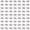200Pcs Iron Studs Rivets IFIN-GF0001-63B-7