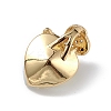 Real 18K Gold Plated Rack Plating Brass Micro Pave Clear Cubic Zirconia Pendants KK-C015-09G-05-3