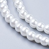 Glass Pearl Beads Strands HY-6D-B01-3