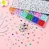 DIY Glass & Acrylic & Polymer Clay Beads Bracelets Making Kits DIY-FS0007-93-3