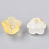 Frosted Transparent Acrylic Beads LS-OACR-N137-72G-3