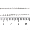 Brass Cable Chain Necklace Making NJEW-D302-80P-3