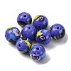 Handmade Millefiori Lampwork Beads LAMP-R003-02B-05-1