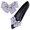 Polyester Bowknot Shoe Decorations FIND-WH0002-18B-1
