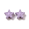 Spray Painted Alloy Beads PALLOY-K001-02K-1
