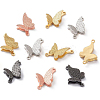 12Pcs 4 Colors Brass Links Connectors KK-BC0002-47-4