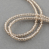 Transparent Glass Beads Strands GLAA-R135-2mm-14-2