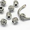 Alloy European Beads PALLOY-S079-028AS-1