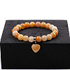 Natural Topaz Jade Stretch Bracelets ZS4670-7-1