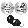 201 Stainless Steel Commemorative Coin AJEW-CN0002-35D-1