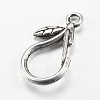 Tibetan Style Alloy Keychain Clasp Findings X-TIBE-T002-34AS-NR-2