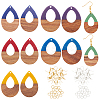DIY Dangle Earring Making Kits RESI-OC0001-23-1