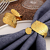 6Pcs Iron Napkin Rings AJEW-LP0002-65G-3