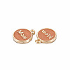Mother's Day Alloy Enamel Charms ENAM-T016-11F-RS-3
