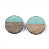 Resin & Walnut Wood Pendants RESI-S358-02E-03-2