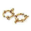 304 Stainless Steel Spring Ring Clasps STAS-K288-03E-G-2
