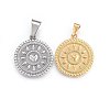 304 Stainless Steel Pendants STAS-P211-28-1