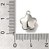 Rack Plating Brass Micro Pave Cubic Zirconia Charms KK-M014-03P-3